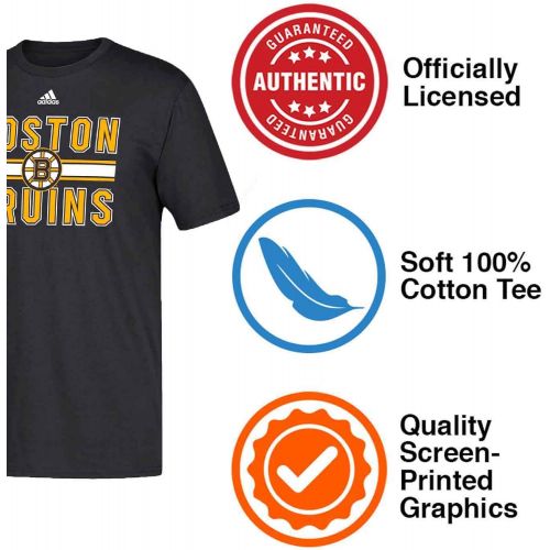 아디다스 adidas Adult NHL Game Day Short Sleeve T-Shirt - Multiple Teams