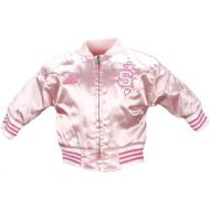 adidas NCAA Girls Infants (0M-24M) and Toddlers (2T-4T) Pink Satin Cheer Jacket, Team Options