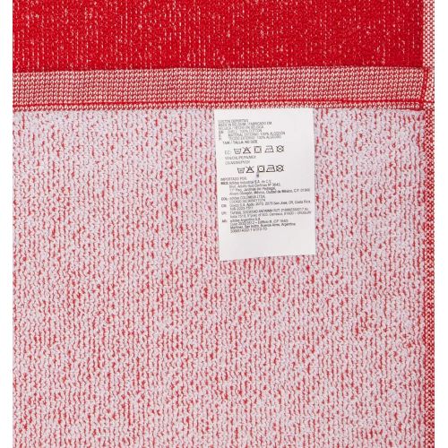 아디다스 adidas Adidas Towel Size L Athletic Swimming Apparel, Collegiate Red, NS