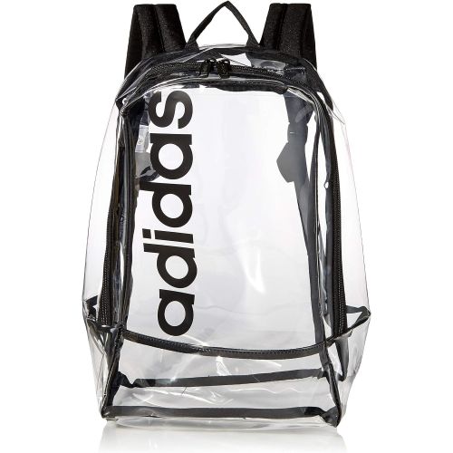 아디다스 adidas Linear Backpack, Black Clear, One Size