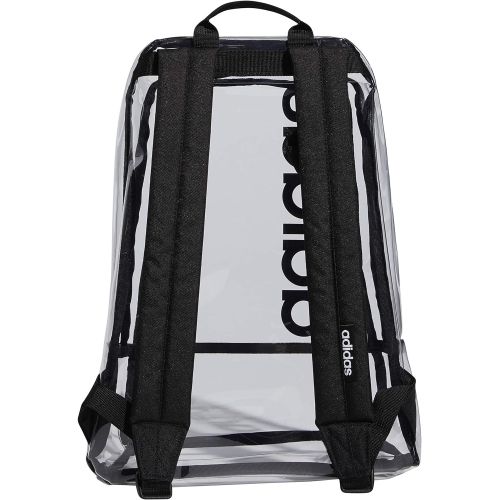 아디다스 adidas Linear Backpack, Black Clear, One Size