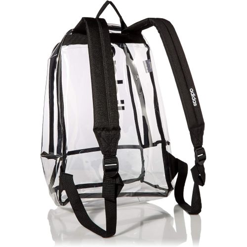 아디다스 adidas Linear Backpack, Black Clear, One Size