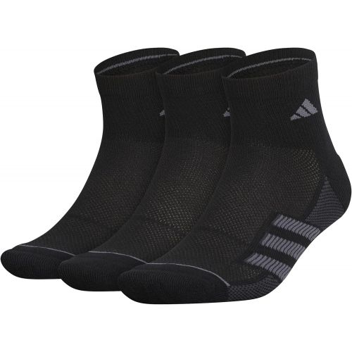 아디다스 adidas Mens Climacool Superlite Quarter Socks (3 Pack)