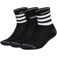 adidas Mens 3-stripe 3-pack High Quarter Sock Socks