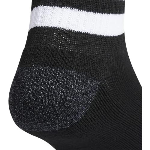 아디다스 adidas Mens 3-stripe 3-pack High Quarter Sock Socks