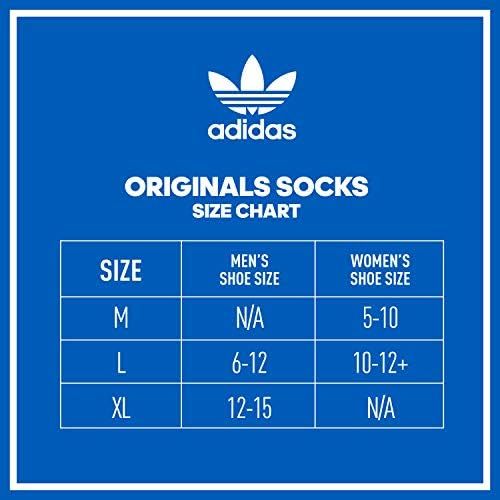 아디다스 adidas Originals Mens Originals Trefoil No Show Sock 6-Pack