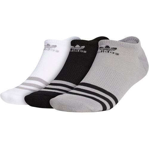 아디다스 adidas Mens Originals No Show Socks (3 Pack)