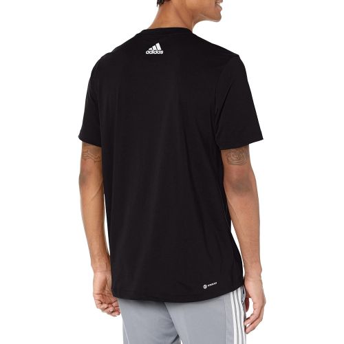 아디다스 adidas Mens Feelstrg Graphic Tee