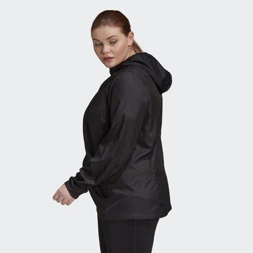 아디다스 adidas Womens Own The Run Hooded Jacket