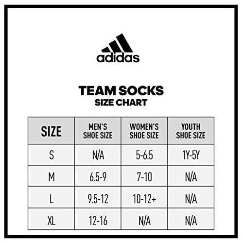 아디다스 adidas womens 5-star Team Cushioned High Quarter Socks (1-pair)