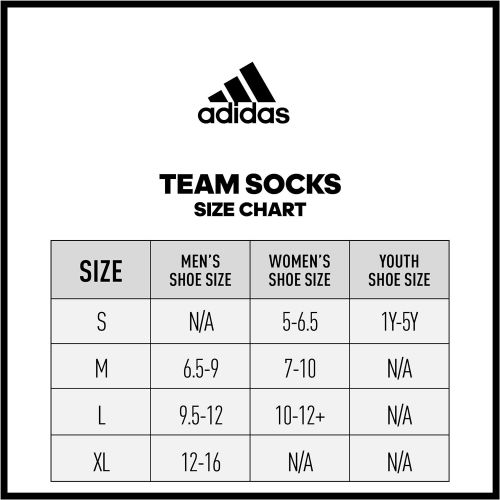 아디다스 adidas womens 5-star Team Cushioned High Quarter Socks (1-pair)