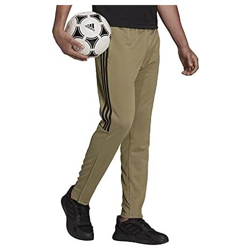 아디다스 adidas Mens Aeroready Sereno Slim Tapered-Cut 3-Stripes Pants