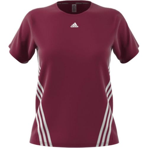 아디다스 adidas Womens Training Icon 3 Stripe Tee