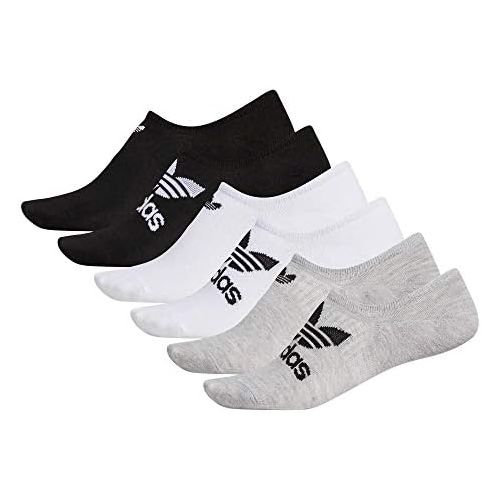 아디다스 adidas Originals Mens Classic Trefoil Superlite Super No Show Socks (6-pair)