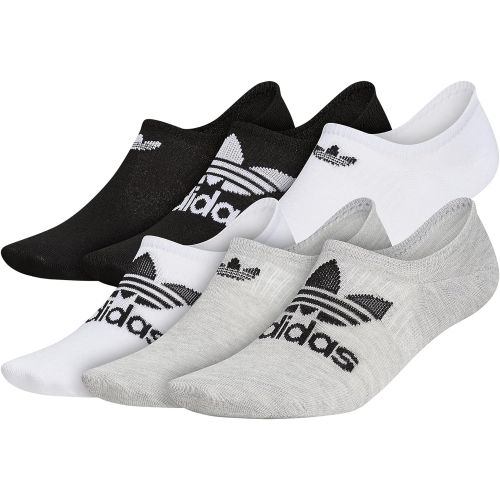 아디다스 adidas Originals Mens Classic Trefoil Superlite Super No Show Socks (6-pair)