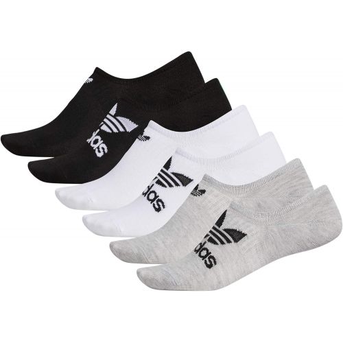 아디다스 adidas Originals Mens Classic Trefoil Superlite Super No Show Socks (6-pair)