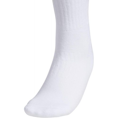 아디다스 adidas womens Cushioned Crew Socks (3-pair)