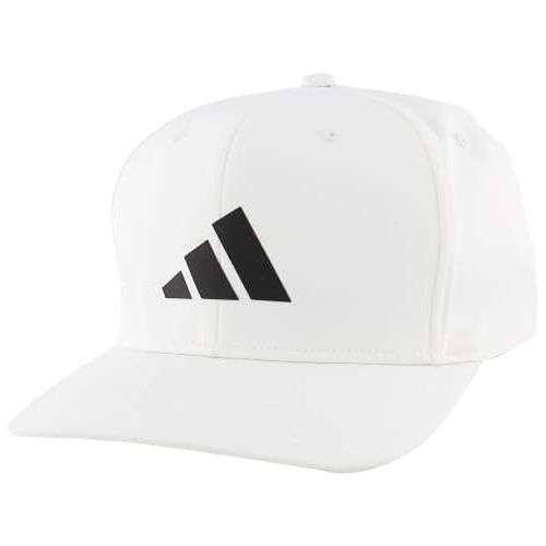 아디다스 adidas Mens Three Bar Structured Snapback Adjustable Fit Cap