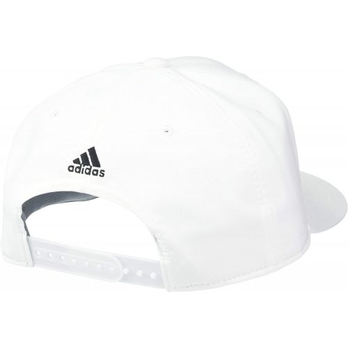 아디다스 adidas Mens Three Bar Structured Snapback Adjustable Fit Cap