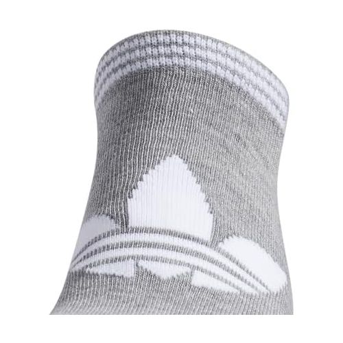 아디다스 adidas Originals womens Trefoil Superlite No Show Socks (6-pair)