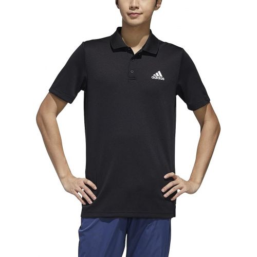 아디다스 adidas Mens Designed 2 Move 3-Stripes Polo Shirt