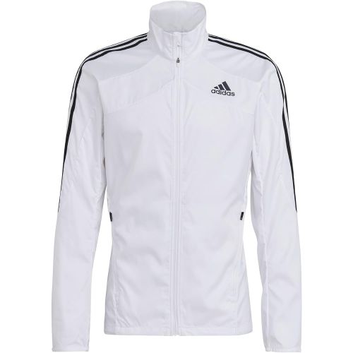 아디다스 adidas Mens Marathon Jacket 3-Stripes