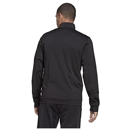 아디다스 adidas Mens Essentials Warm-Up 3-Stripes Track Top