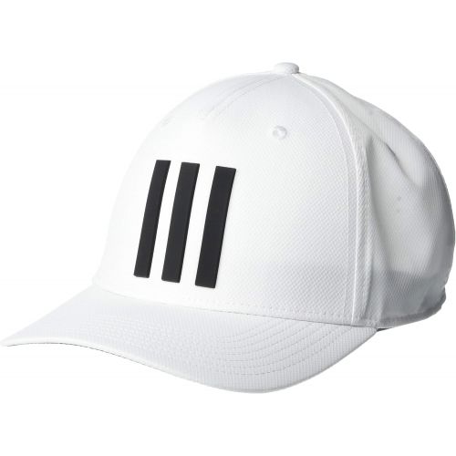 아디다스 adidas Mens Golf 3-Stripes Snapback Tour Hat