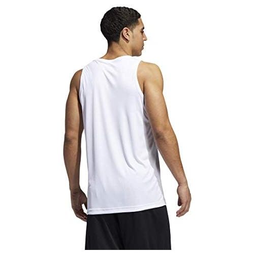 아디다스 adidas Mens Heathered Tank Top