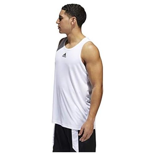 아디다스 adidas Mens Heathered Tank Top