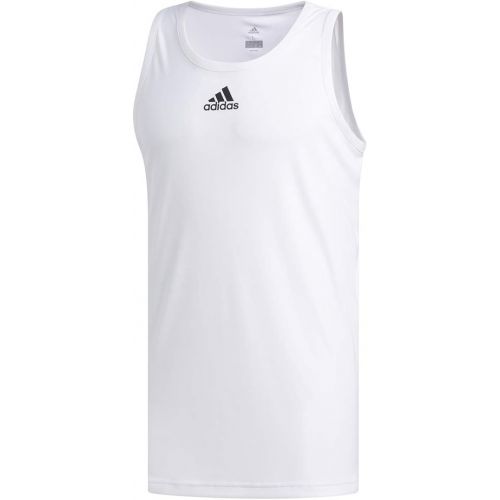 아디다스 adidas Mens Heathered Tank Top