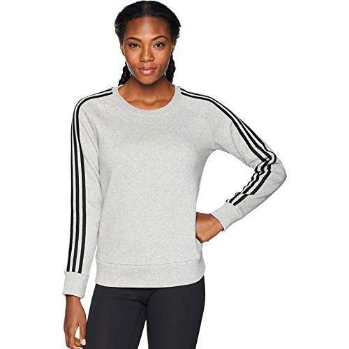 아디다스 adidas Athletics Cotton Fleece 3 Stripes Sweatshirt Long Sleeve