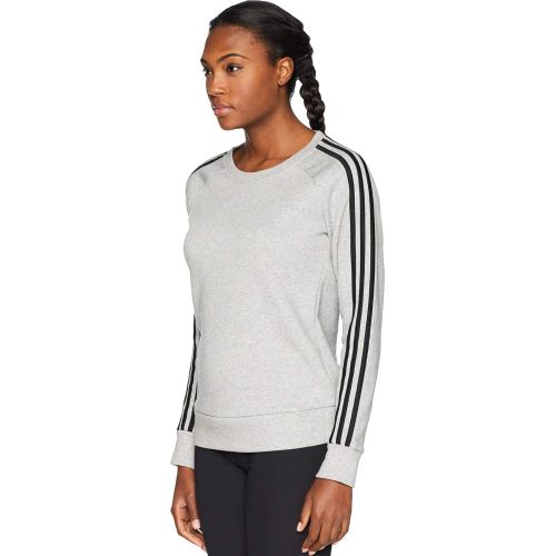 아디다스 adidas Athletics Cotton Fleece 3 Stripes Sweatshirt Long Sleeve