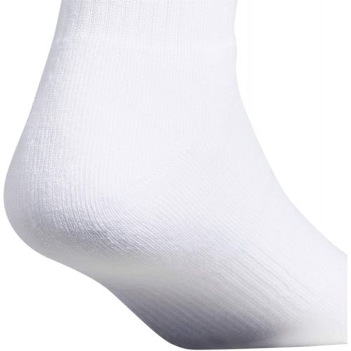 아디다스 adidas Mens Trefoil Quarter Sock (6-Pair)