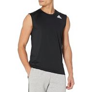 adidas Mens Techfit Sleeveless Fitted Tee