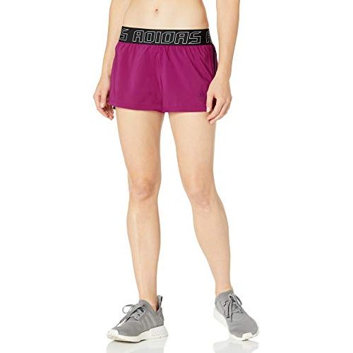 아디다스 adidas Womens Pacer 3-Stripes Woven Hack 3-inch Shorts