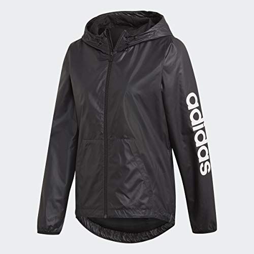 아디다스 adidas Womens Standard Essentials Linear Windbreaker