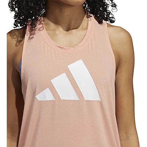 아디다스 adidas Womens 3 Bar Logo Tank