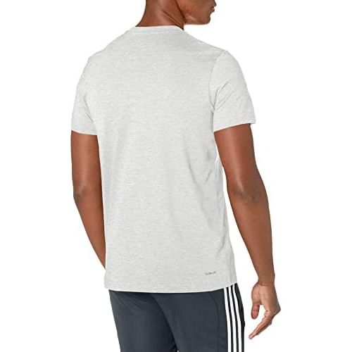 아디다스 adidas Mens Wanted Logo Graphic Tee