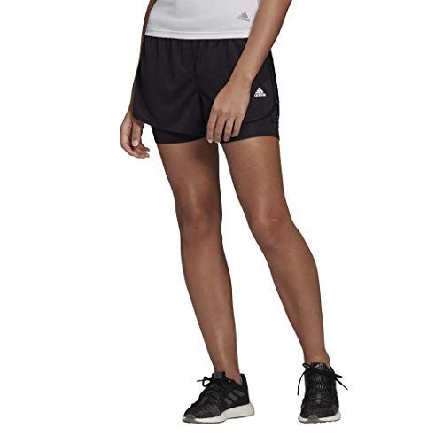 아디다스 adidas Womens 2 in 1 Marathon 20 Shorts