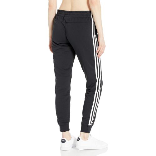 아디다스 adidas Womens Standard Essentials 3-Stripes Tricot Joggers