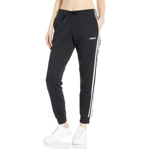 아디다스 adidas Womens Standard Essentials 3-Stripes Tricot Joggers