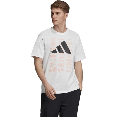 아디다스 adidas Mens The Pack Short Sleeve Tee