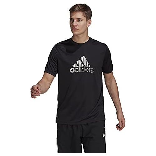 아디다스 adidas Mens Activated Tech Tee