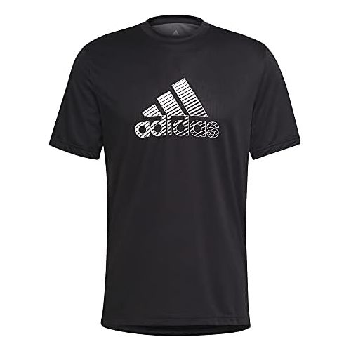 아디다스 adidas Mens Activated Tech Tee