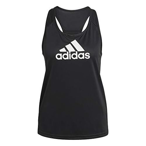 아디다스 adidas Womens Aeroready Designed 2 Move Logo Sport Tank Top