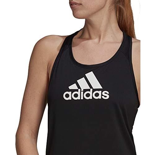 아디다스 adidas Womens Aeroready Designed 2 Move Logo Sport Tank Top