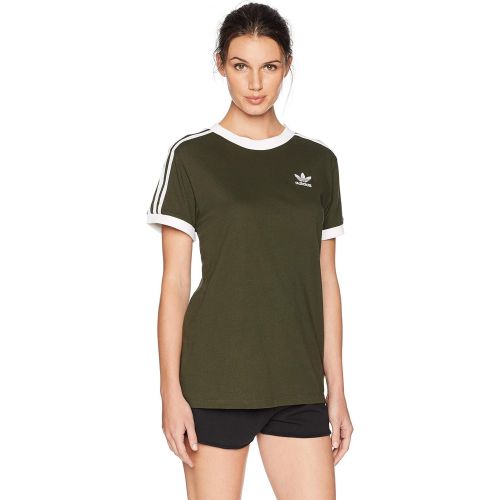 아디다스 adidas Originals Womens 3 Stripes T-Shirt