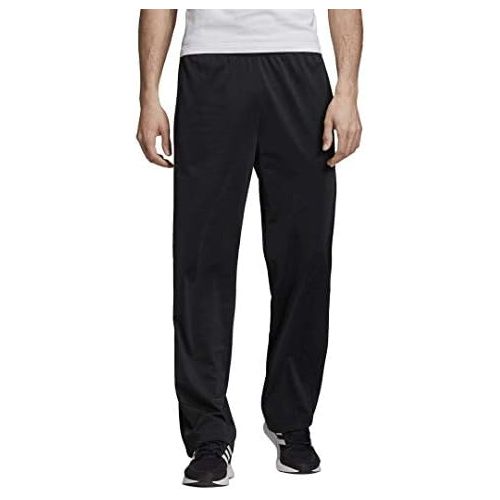 아디다스 adidas Mens Essentials 3-Stripes Regular Tricot Pants