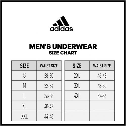 아디다스 adidas Mens Sport Performance Midway Underwear (2-Pack)